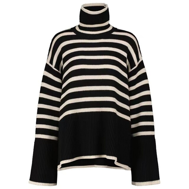 Warmer Rollkragenpullover für Frauen