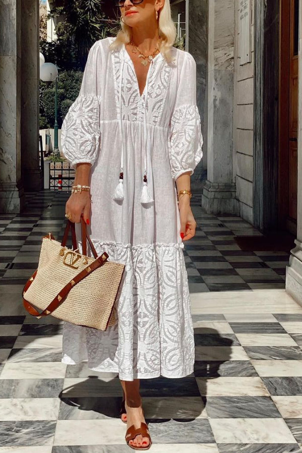 Kimberly® | Spitzenkleid in Blumensprache