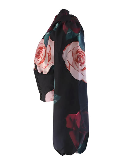 Rosali | Elegante Bluse mit floralem Muster