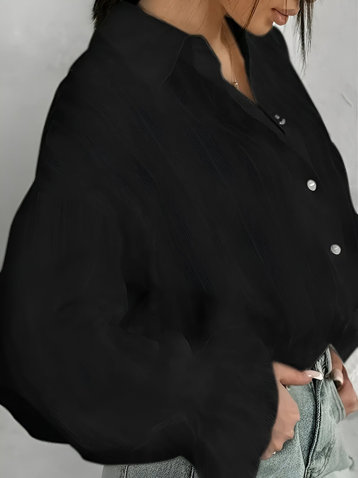 Oriholt | Elegantes Hemd mit besticktem Kragen