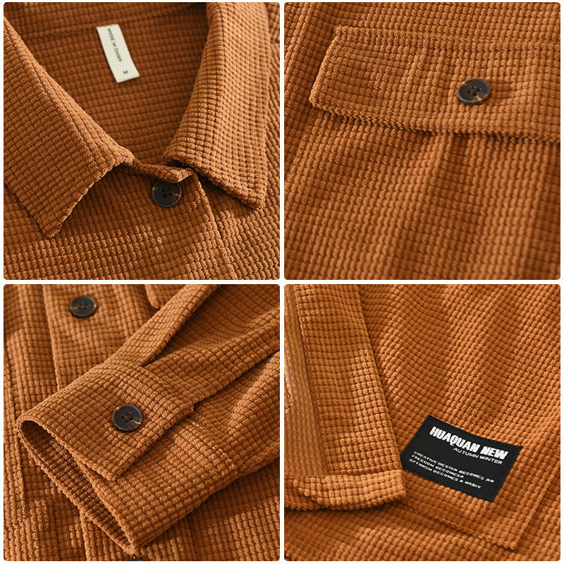 Rowan – Langärmliges Waffelshirt im japanischen Stil