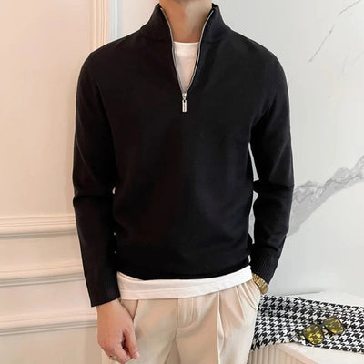 Casual Stehkragenpullover für Herren