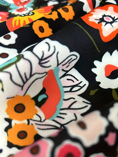 Dascha | Eleganter Blazer mit floralem Print und offenem Revers