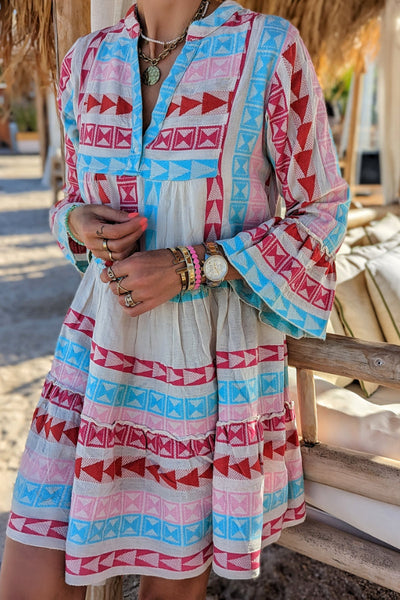 Felicidad® | Herbstliches Tunika-Kurzkleid