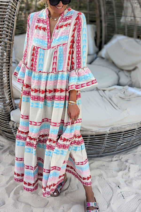 Flavia® | Herbstliches Tunikakleid