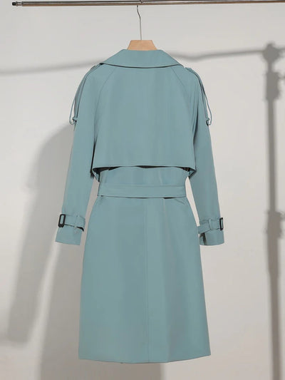 Eleganter Langarm-Trenchcoat für Damen