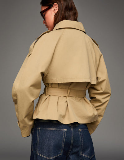 Mara™ | Kurzer Trenchcoat