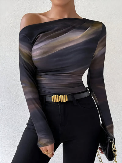 Roselie | Elegantes & Stilvolles Langarm-T-Shirt