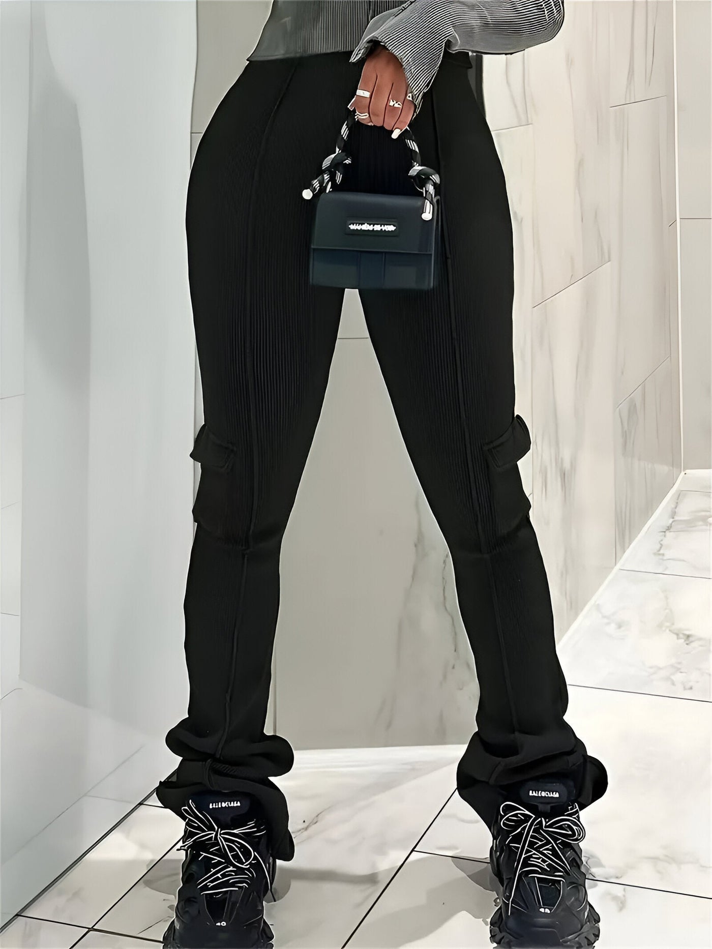 Nicole | Bequeme High-Waist Flare-Leggings