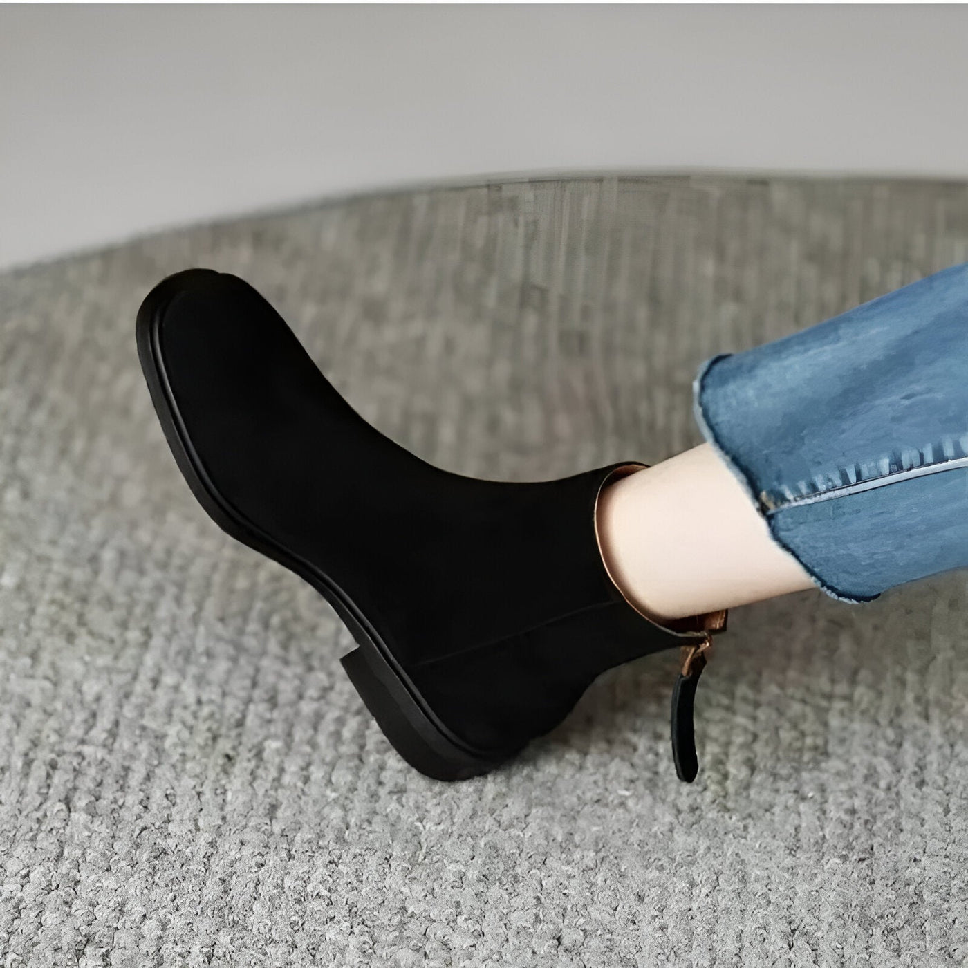 Madeleine | Elegante Retro Braun Ankle Boots