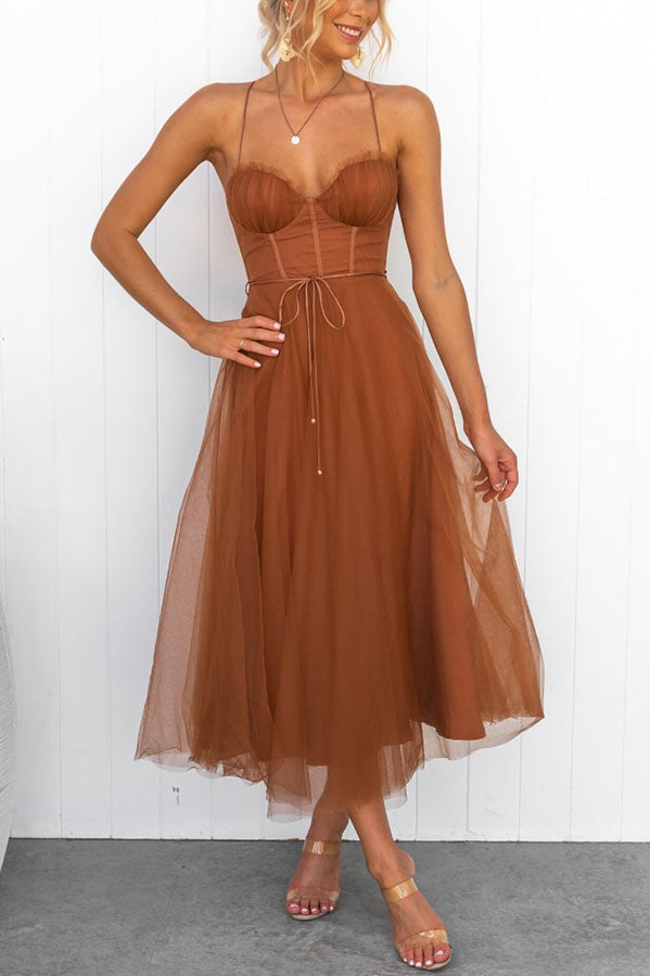 Isolina - Elegantes Maxikleid für Frauen  für den Sommer und lange
