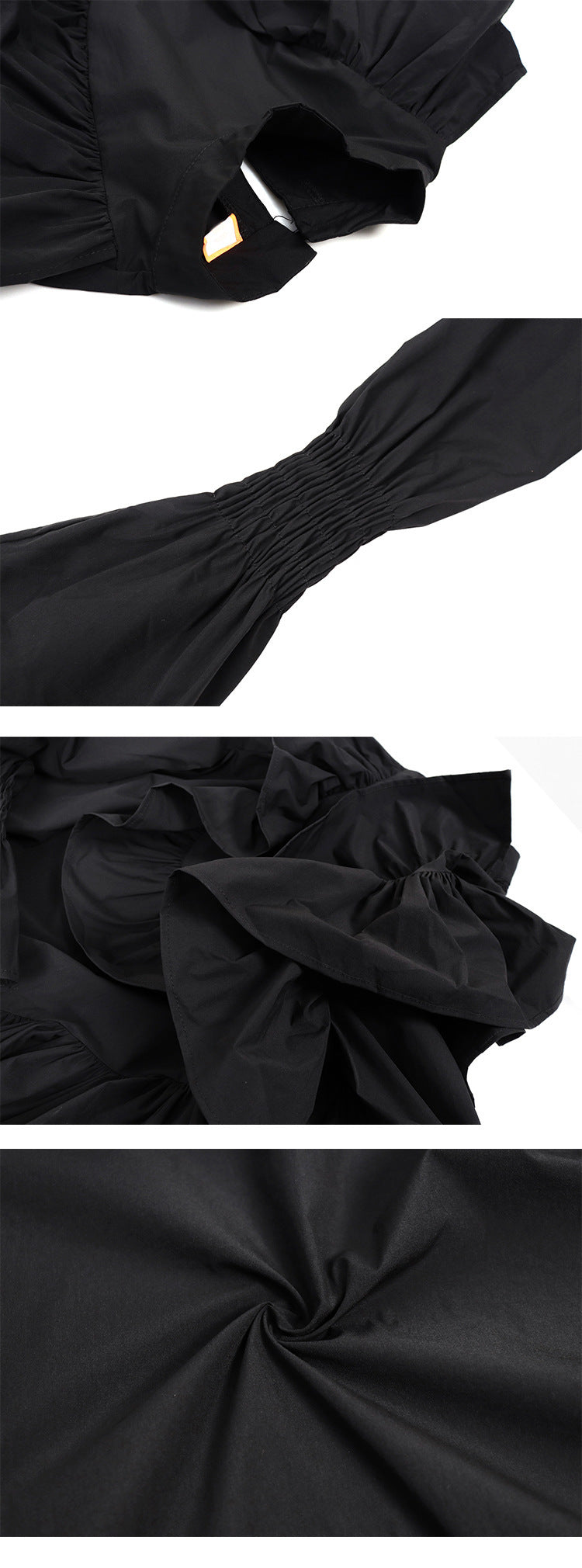 Victoria – Dünnes Kleid mit Holzohren