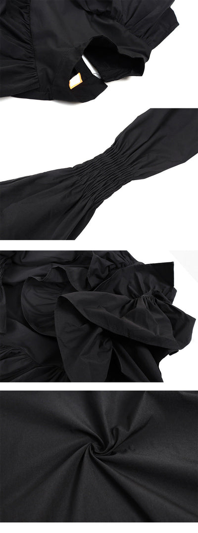 Victoria – Dünnes Kleid mit Holzohren