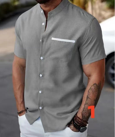 Daniel – 3D Digital Bedrucktes Hemd mit Vier Seiten