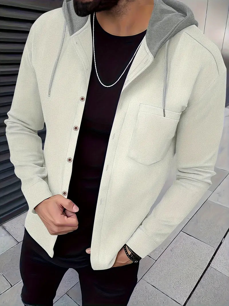 Johnathan – Lässige Kapuzen Jacke Mit Tasche