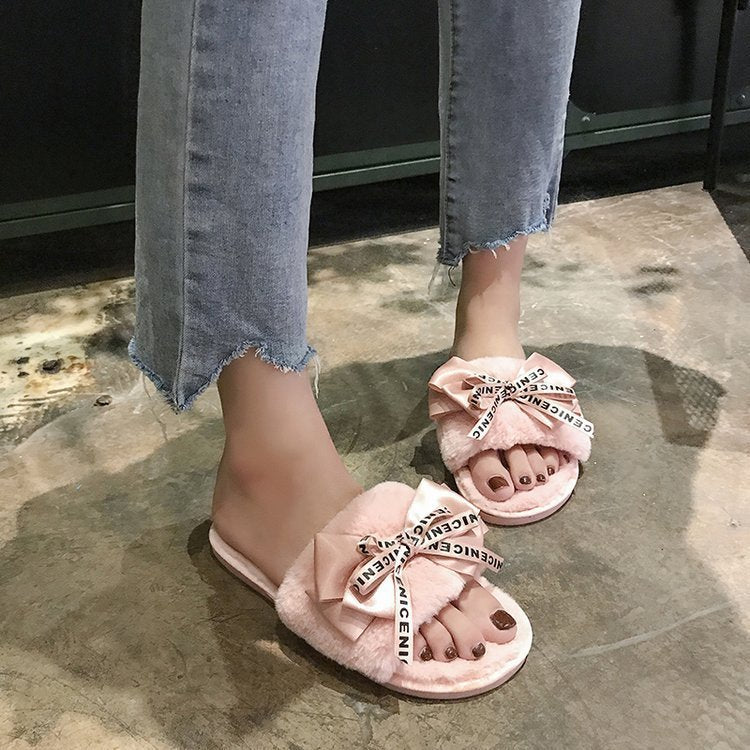 Kathryn – Einfarbige Hausschuhe für Damen