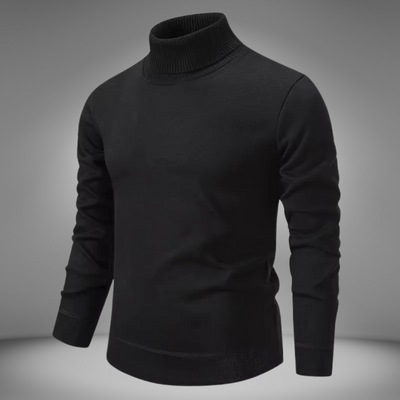 Klassischer Rollkragenstrickpullover für Männer