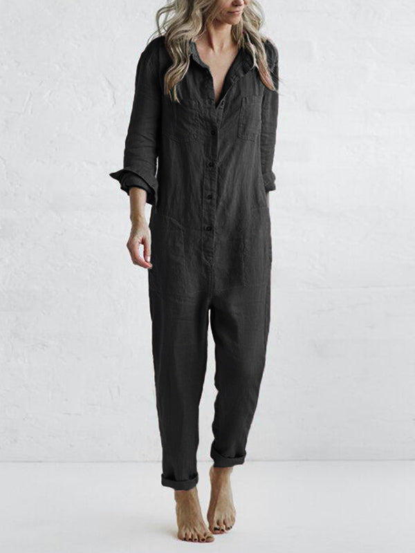 Heidi | Langärmeliger Jumpsuit