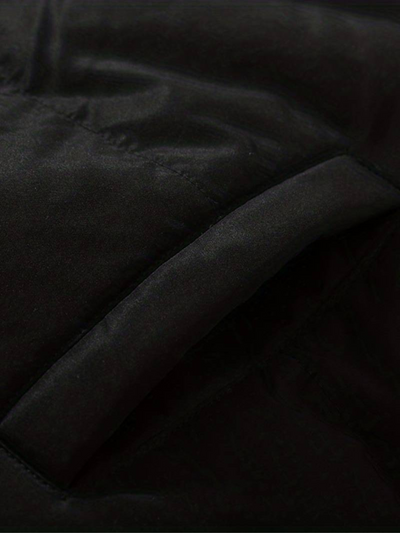 Warme Winterjacke mit Reißverschluss Rosa – Clara