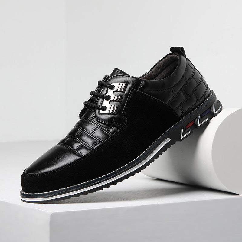 Andrew – Koreanische Business-Casual-Schuhe aus veganem Leder