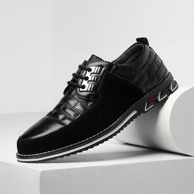 Andrew – Koreanische Business-Casual-Schuhe aus veganem Leder