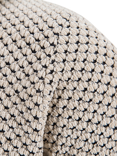 Beiger Longline Kapuzenpullover - Max