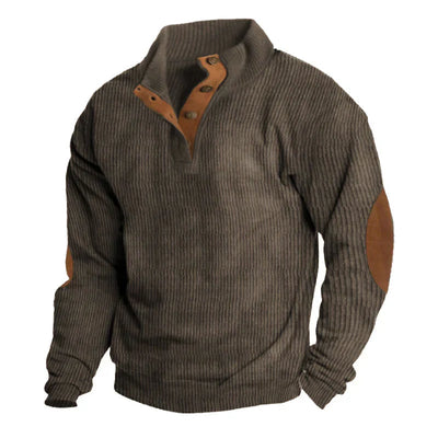 Geknöpfter Pullover für Männer