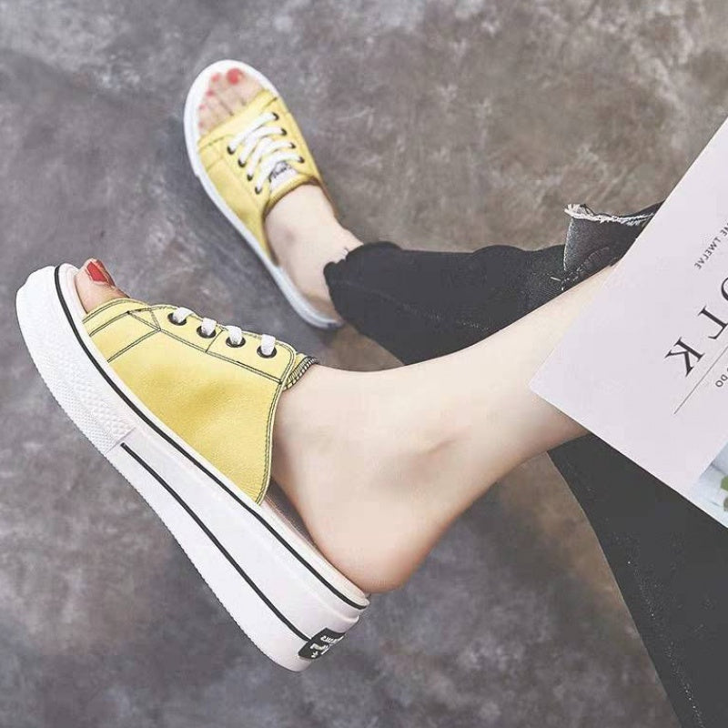 Pamela – Halbslipper aus Premium Veganem Leder