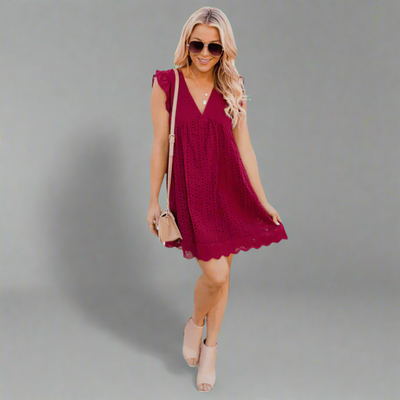 Amina|  Stylisches Sommerkleid Damen