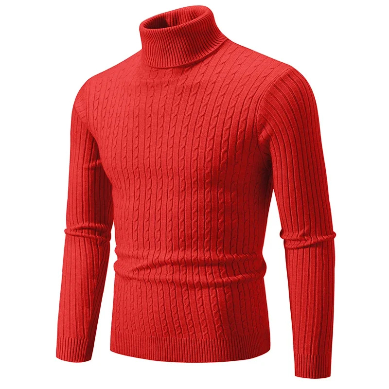 Almar - Pullover für Männer Slim Fit Rollkragenpullover