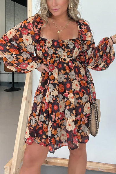 Mallory® | Neues, gestuftes Kleid mit Herbstlaub