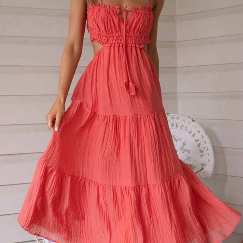 Träumt vom Sommer mit dem verspielten Kleid mit Boho-Charme -Anaiel