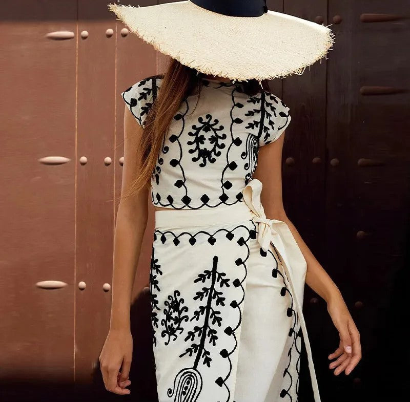 Amalia™ | Elegantes zweiteiliges Set