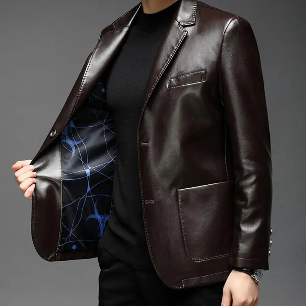 Klassischer Blazer mit Knopfleiste für Männer