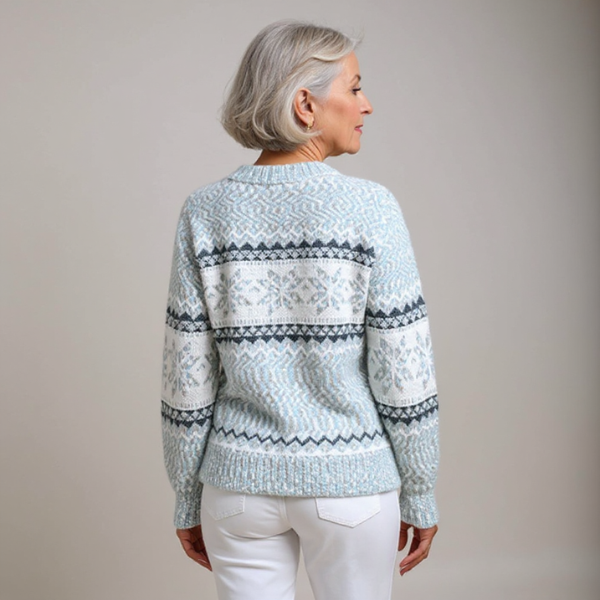 Caterina - Handge Fertigt Woll Pullover