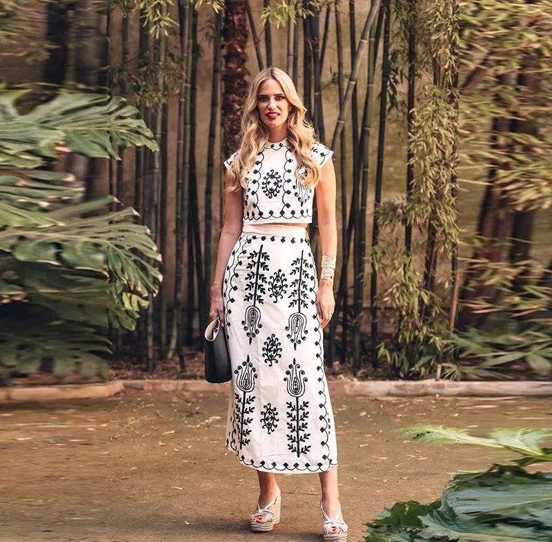 Amalia™ | Elegantes zweiteiliges Set