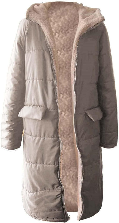 Wendbare Fleecejacke Blau - Nova