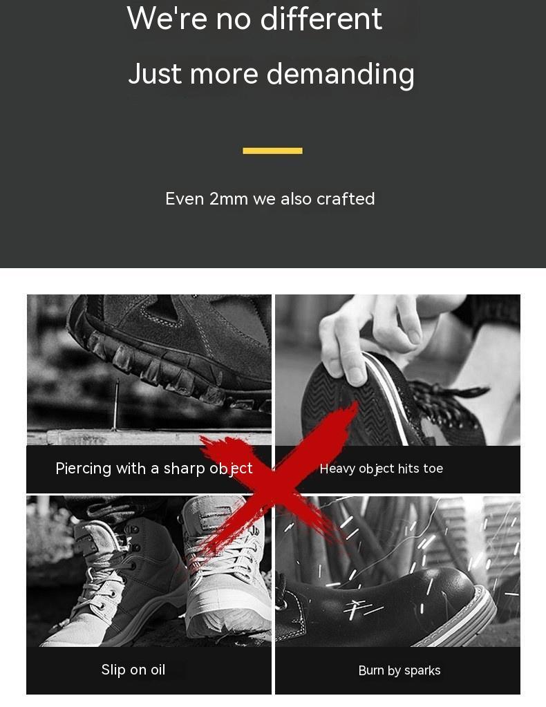 Adrian – Herren Sicherheitsschuhe mit Stahlkappe