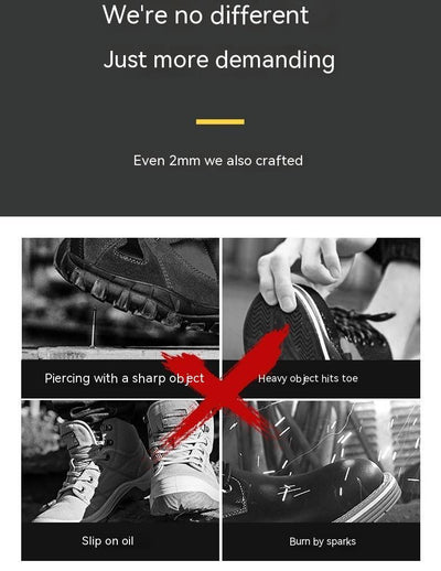 Adrian – Herren Sicherheitsschuhe mit Stahlkappe