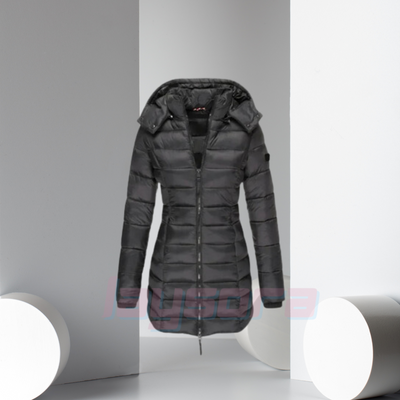 Gefütterter Wintermantel Gelb – Elise