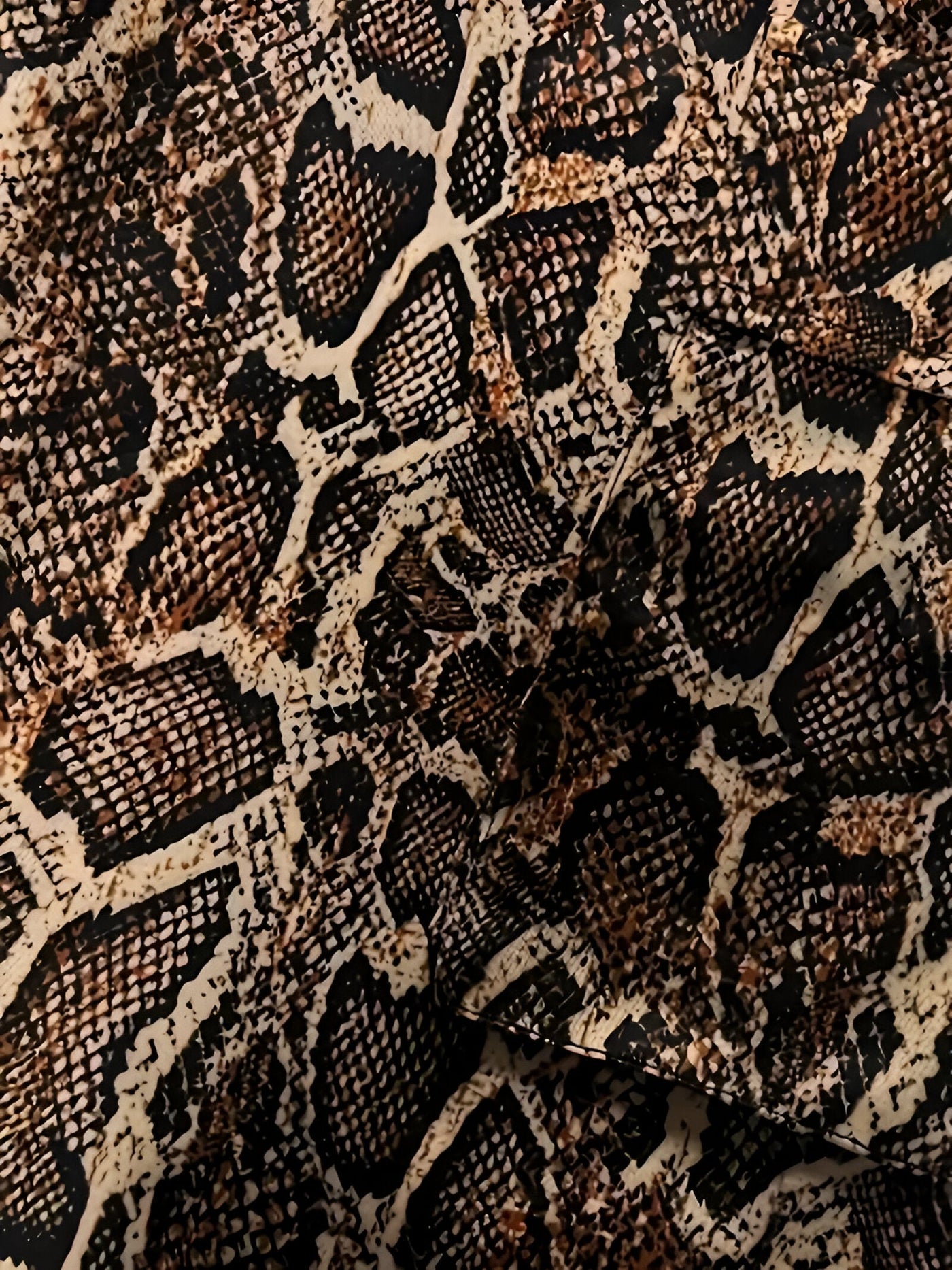 Louisa | Schicke Snake Skin Print Jogginghosen mit Hohem Bund