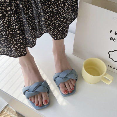 Stephanie – Damen Sandalen mit Geflochtenem Design