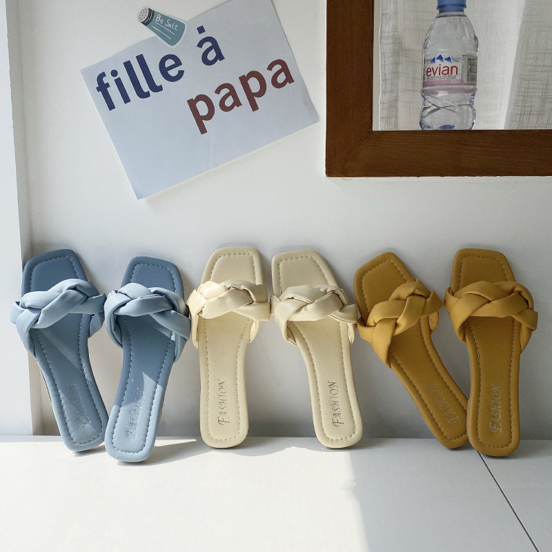 Stephanie – Damen Sandalen mit Geflochtenem Design