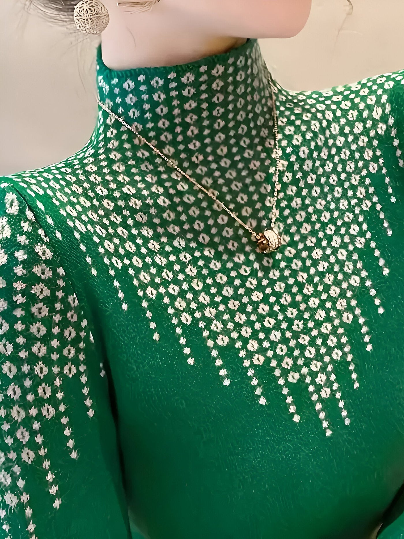 Jerrileen | Schicker Pullover mit Geo-Muster