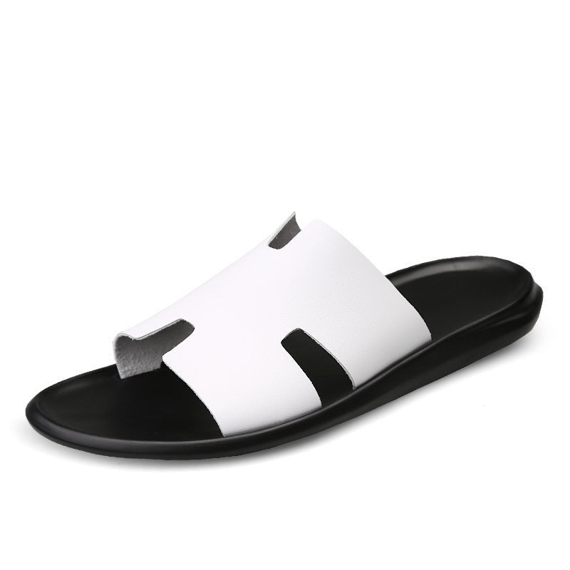 Victor – Flip-Flop-Sandalen aus veganem Leder für Herren