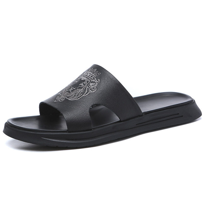 Neville – Sommerliche Herren-Strandsandalen aus veganem Leder