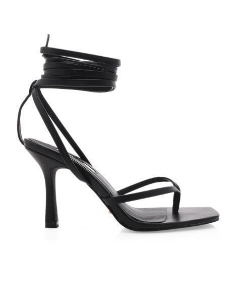 Shirley – Stiletto-Mid-Heel-Riemensandalen für Damen