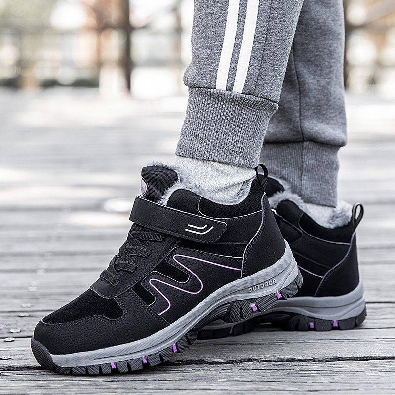 Damen Wasserdichte Orthopädische Schneeschuhe mit Warmem Futter