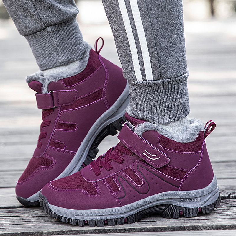 Damen Wasserdichte Orthopädische Schneeschuhe mit Warmem Futter