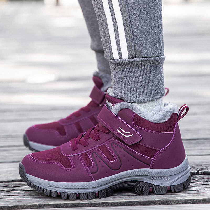 Damen Wasserdichte Orthopädische Schneeschuhe mit Warmem Futter